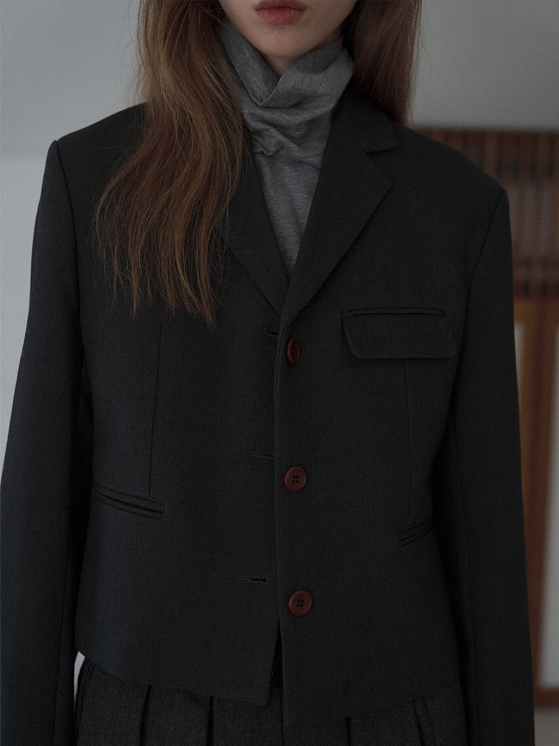 Cramond Jacket Dark Gray