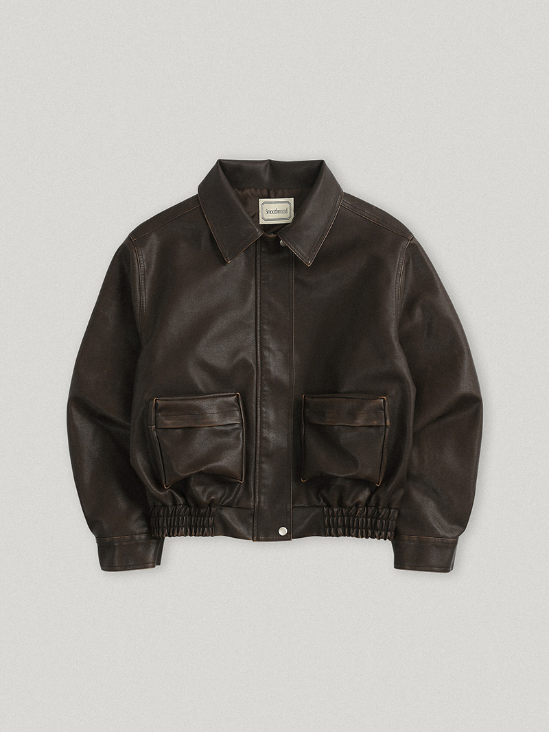 Brown Carpenters Leather Jacket (5th)