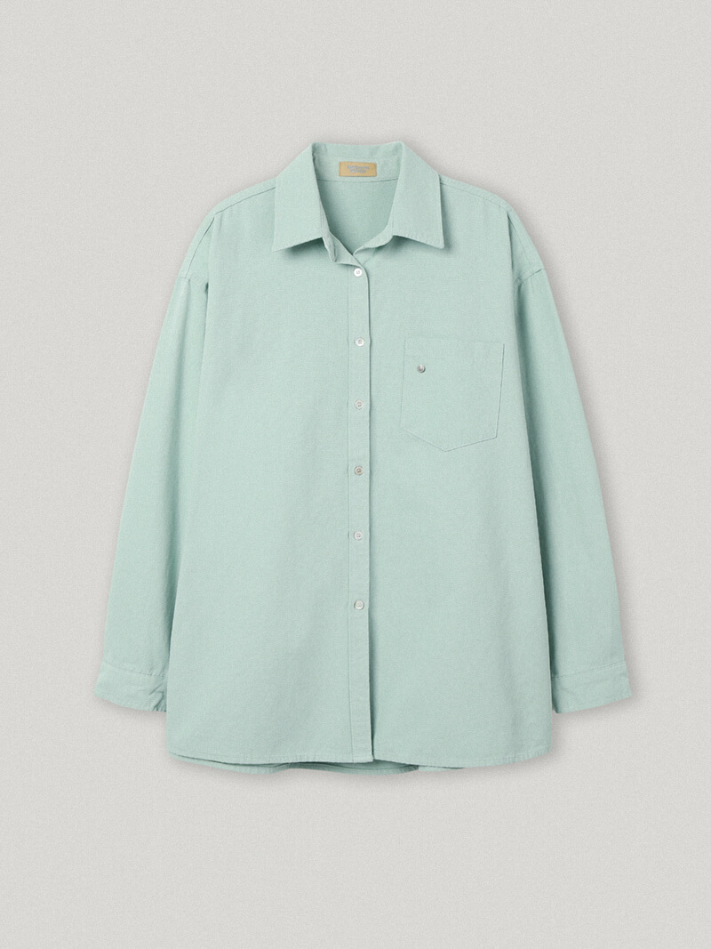 Picture Oxford Shirt Mint (4th)
